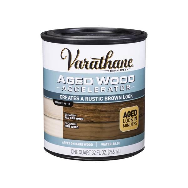 Photo of 1 Qt Rustic Brown Aged Wood Accelerator