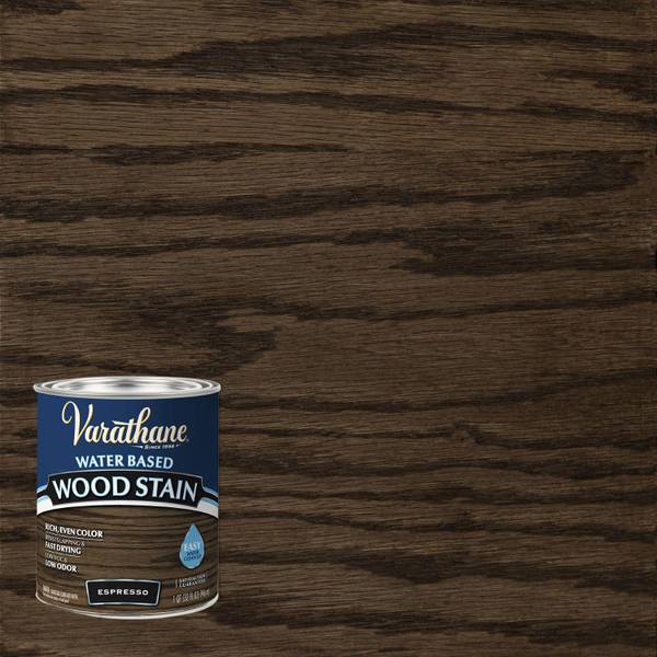 Photo of 1 Qt Water Based Espresso Wood Stain