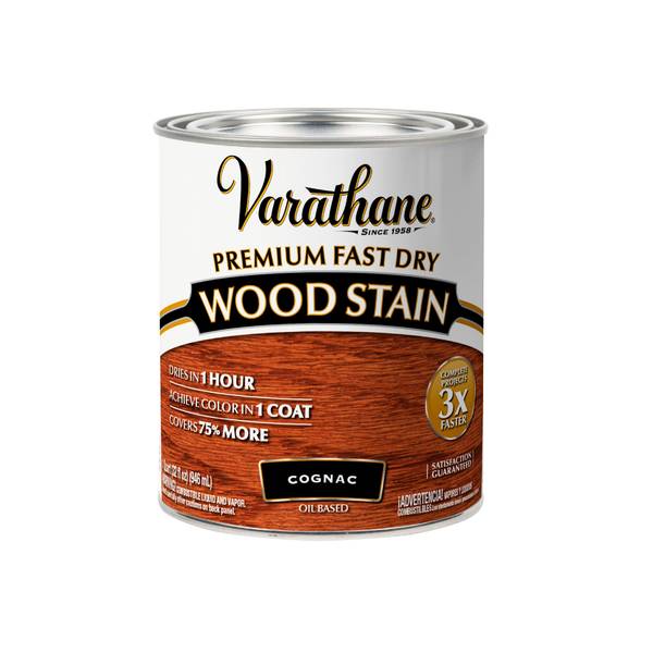 Photo of 1 Qt Cognac Premium Fast Dry Wood Stain