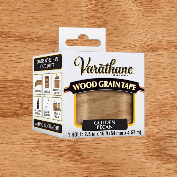 Photo of 1 Pack Golden Pecan Wood Grain Tape