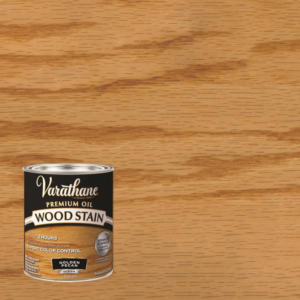 Photo of 1 Qt Premium Golden Pecan Oil-Based Interior Wood Stain