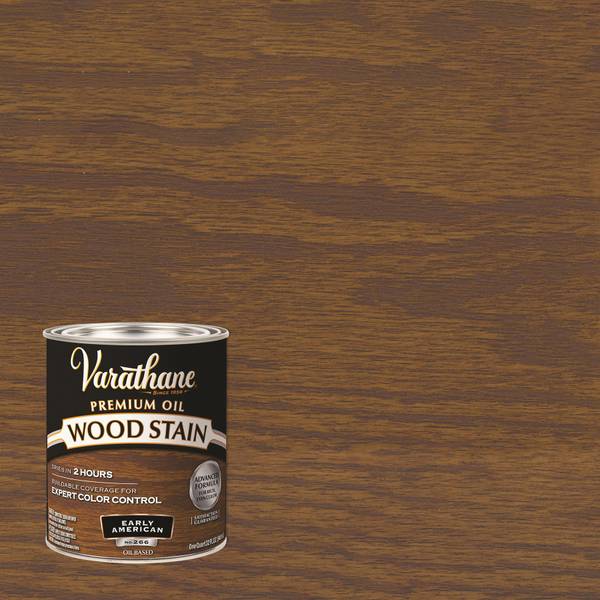 Varathane 1 Quart Premium Early American Oil-Based Interior Wood Stain