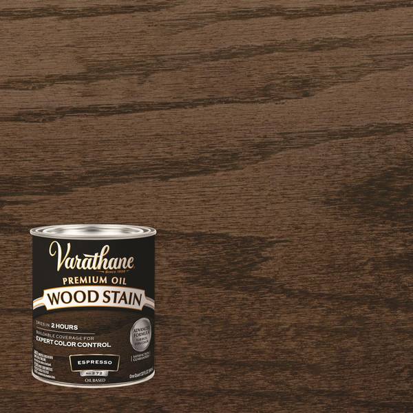 Varathane 1 Quart Premium Espresso Oil-Based Interior Wood Stain