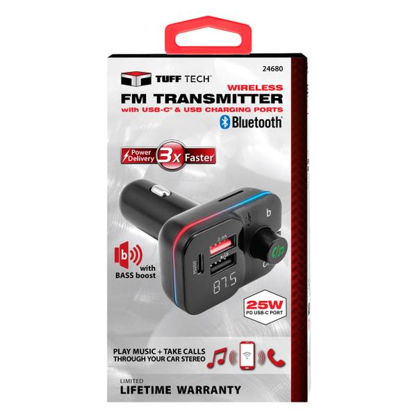 Photo of 12V Bluetooth FM Transmitter and Dual Charger