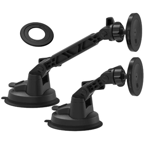 SCOSCHE MagicMount Pro HD Heavy Duty Magnetic Phone & Tablet Window/Dash Mount w/ 360  Viewing