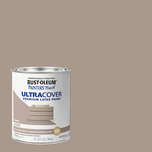 Photo of 1 qt Painter's Touch Ultra Cover Gloss Almond Paint