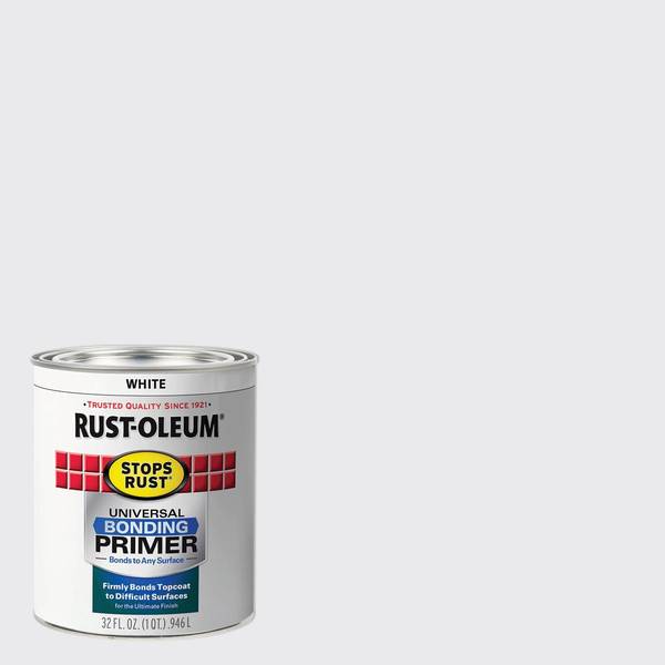 Photo of 1 Quart Stops Rust Flat White Universal Bonding Primer