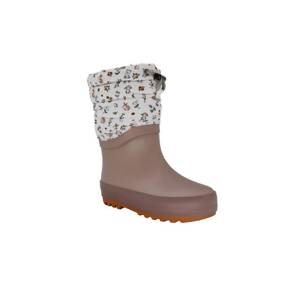 Photo of Girls' Victoria Print Flc Lined Rubber Winter Boot