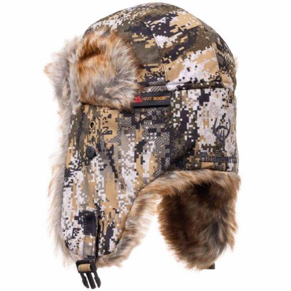 Huntworth Men's Vostok Heat Boost Sherpa Trapper Hat - D-5782-DC-L