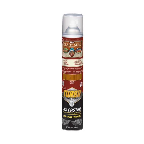 Photo of 24 oz Pecan Exterior Wood Stain Turbo Spray