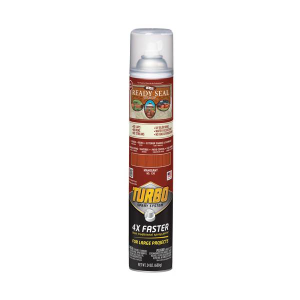 Photo of 24 oz Mahogany Exterior Wood Stain Turbo Spray