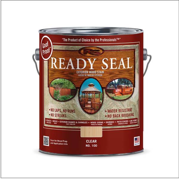 Photo of 1 Gal Semi-Transparent Clear Exterior Wood Stain and Sealer