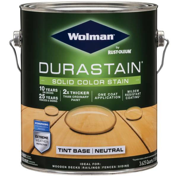 Photo of 1 Gal DuraStain Neutral Base One Coat Solid Stain