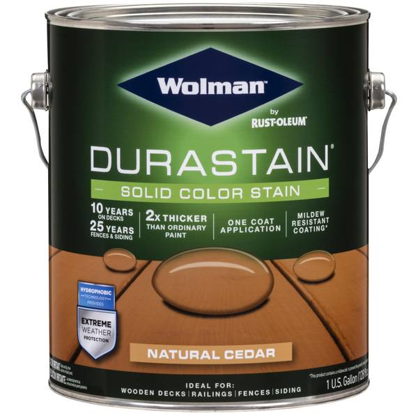 Photo of 1 Gal DuraStain Natural Ceder One Coat Solid Stain
