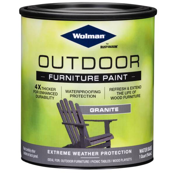 Photo of 1 Qt DuraStain Outdoor Furniture Flat Granite Exterior Wood Paint