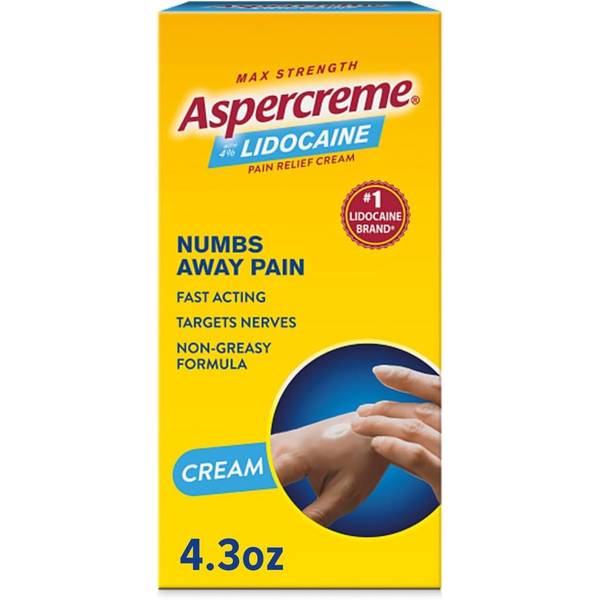 Photo of Aspercreme Lidocaine Cream, 4.3 oz