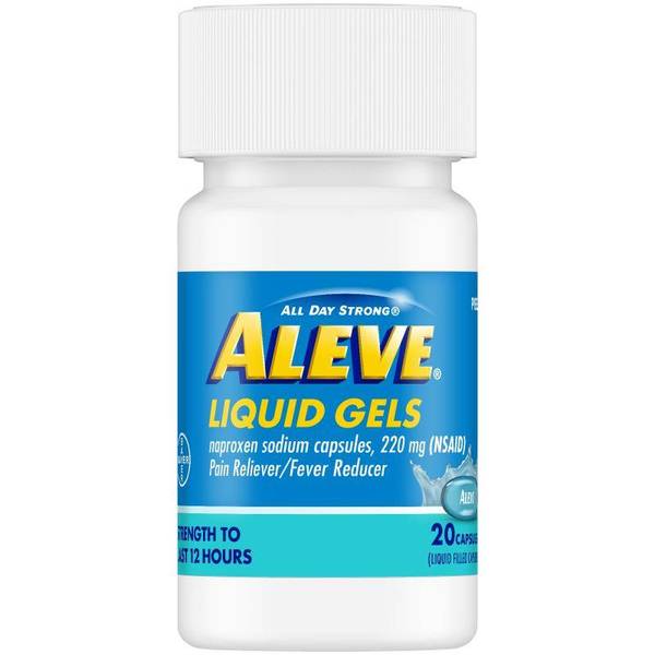Photo of Liquid Capsules, Pain Reliever/Fever Reducer, 20 Count