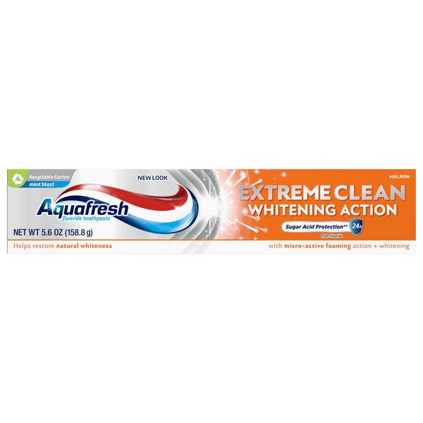 Photo of Extreme Clean Whitening Action Fluoride Toothpaste for Cavity Protection, 5.6 ounce
