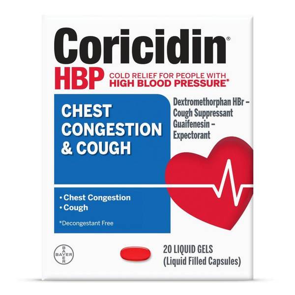 Photo of HBP Chest Congestion & Cough Liquigels