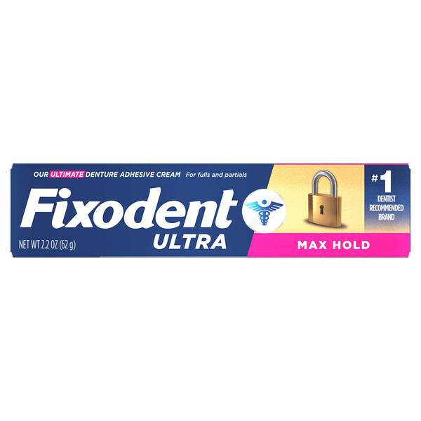 Photo of Fixodent Ultra Max Hold Secure Denture Adhesive 2.2oz