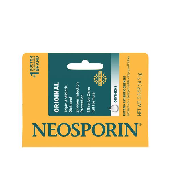 Photo of Neosporin Original Triple Antibiotic Ointment, Bacitracin Zinc, .5 oz