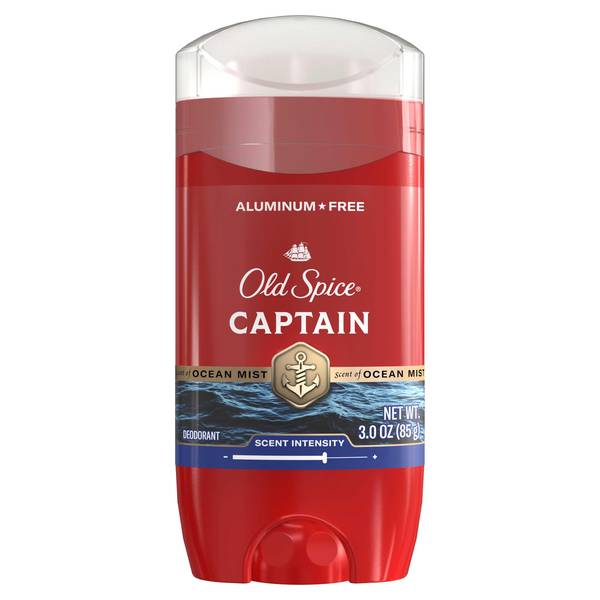 Photo of Old Spice Red Collection Deodorant for Men, Captain Scent, 3.0oz