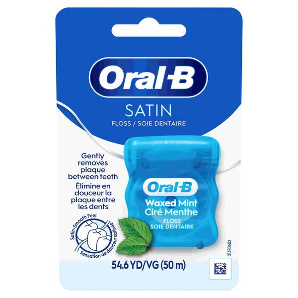 Photo of Complete Mint Satin, Dental Floss, Comfort Grip, 50m