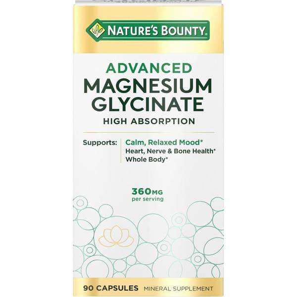 Photo of Advanced Magnesium Glycinate 90 Count