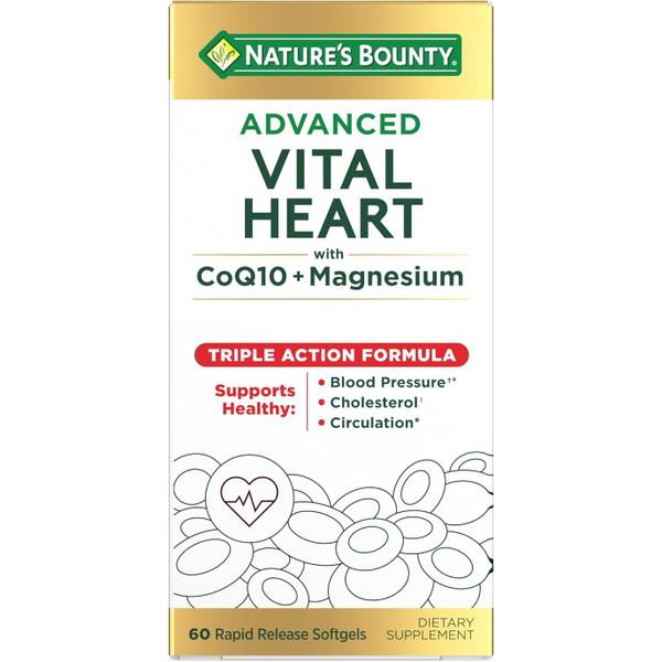 Photo of Nature's Bounty Advanced Vital Heart 60ct