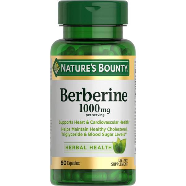 Photo of Nature's Bounty Berberine 1000mg Capsules 60ct