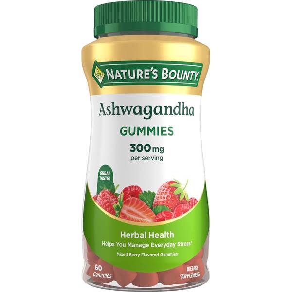 Photo of Nature's Bounty Ashwagandha Gummies, 60ct