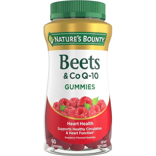 Photo of Nature's Bounty Beets & Co Q-10 Gummies for Heart Health 60ct