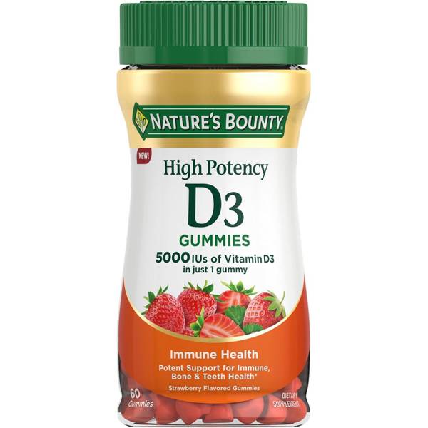 Photo of High Potency D3 5000 IU Gummies