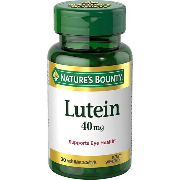 Photo of Nature's Bounty Lutein, 40 mg, 30 ct