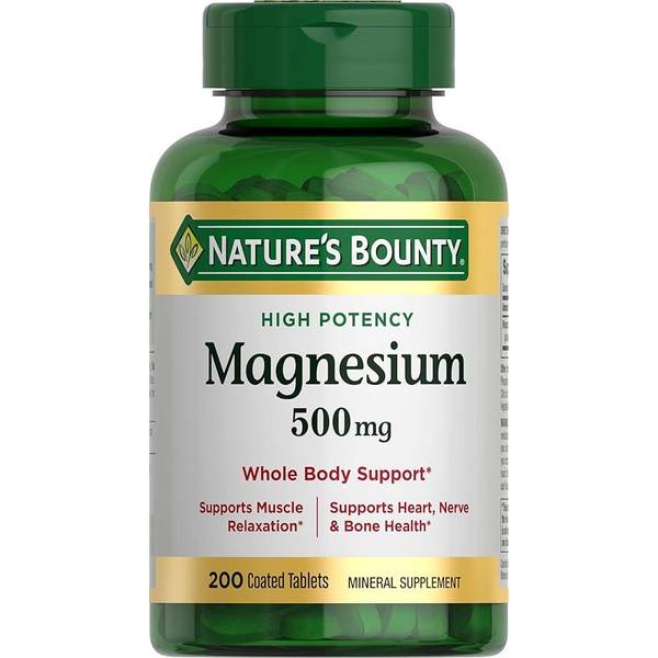 Photo of Nature's Bounty Magnesium 500 mg Tablets