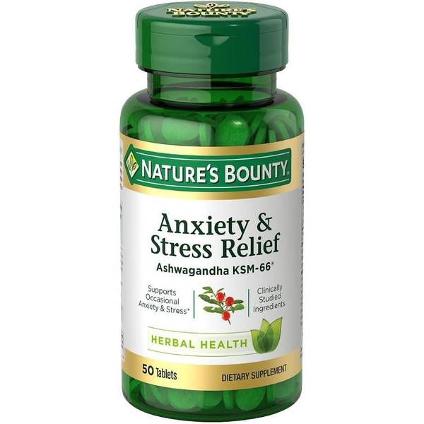 Photo of Nature's Bounty Stress Relief Ashwagandha 50 Count