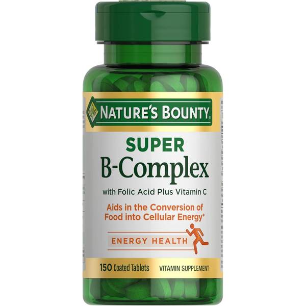 Photo of Nature's Bounty Super B Complex Vitamins 150 ct