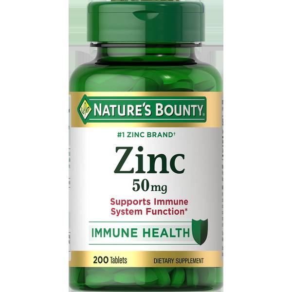 Photo of Nature's Bounty Zinc 50mg,200ct