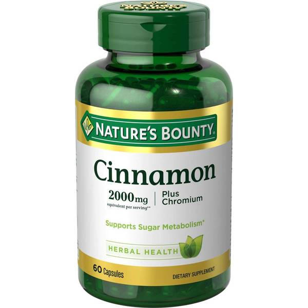 Photo of Cinnamon Plus Chromium Capsules 60 Count