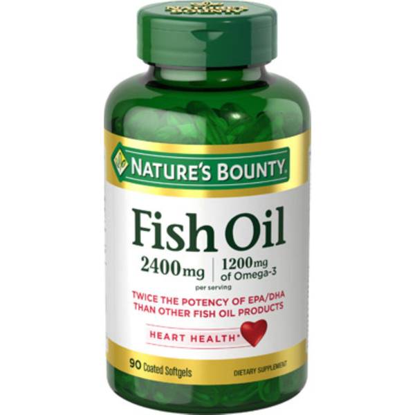 Photo of Odorless Fish Oil 2400 mg Omega-3 90 Count