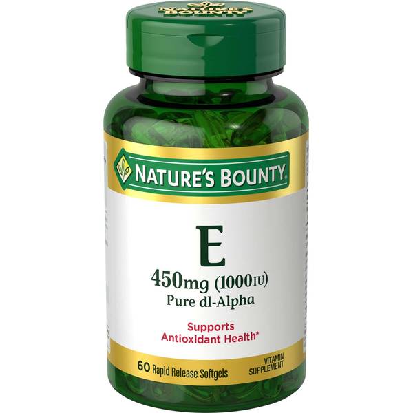 Photo of Vitamin E 450mg Softgels 60ct