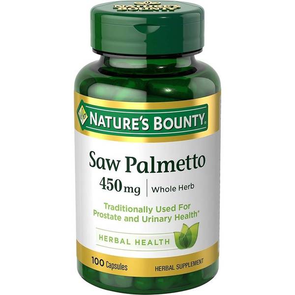 Photo of NATURE BOUNTY SAW PALMETTO 450 MG 100 CAPSULES