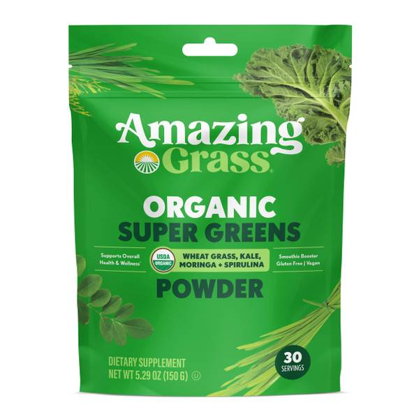Photo of AG Organic Supergreens Smoothie Booster Powder