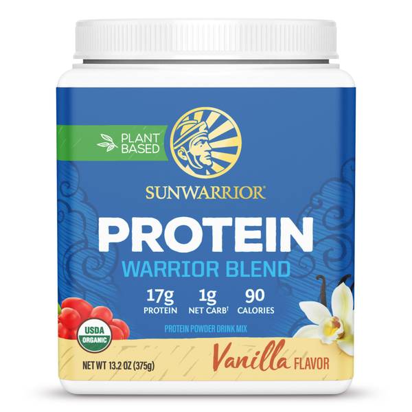 Photo of Sunwarrior Warrior Blend Vanilla Vegan Protein Powder