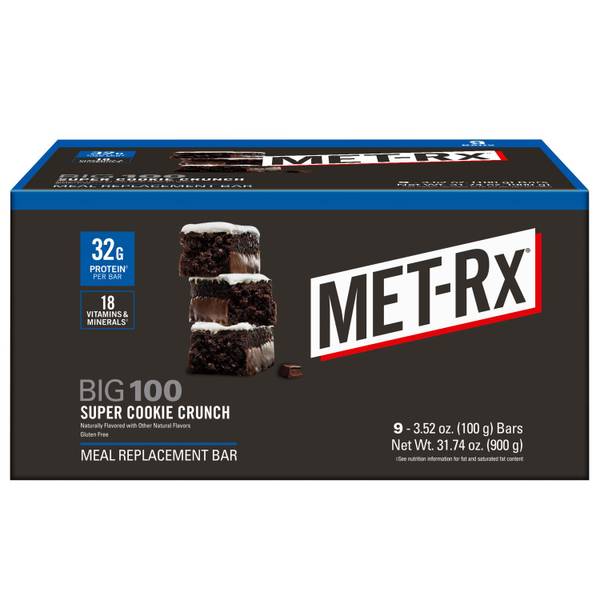 Photo of MET-Rx BIG100 Super Cookie Crunch Bars