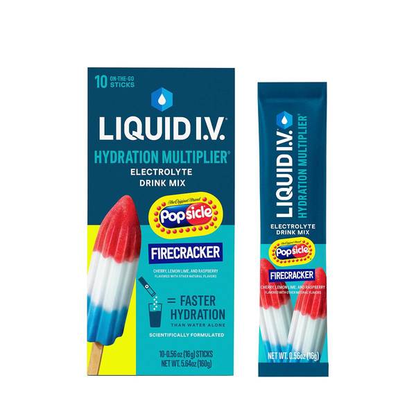 Photo of Liquid IV Popsicle Firecracker Hydration Multiplier 10ct