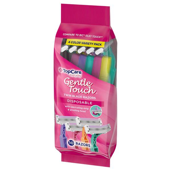 Photo of Women's Gentle Touch Disposable Twin Razors Variety Pack