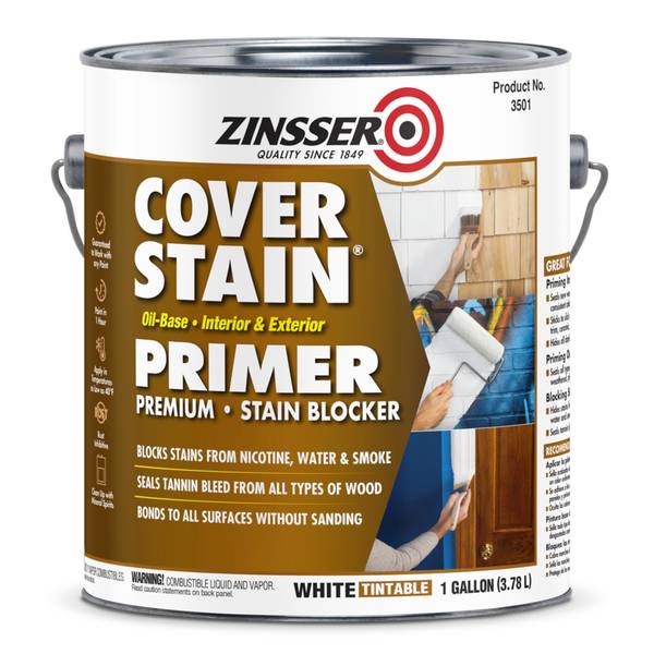 Photo of 1 Gal Cover Stain White Oil-Based Primer