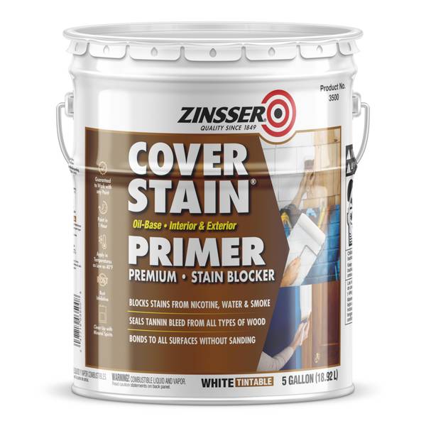 Photo of 5 Gal Cover Stain White Oil-Based Primer
