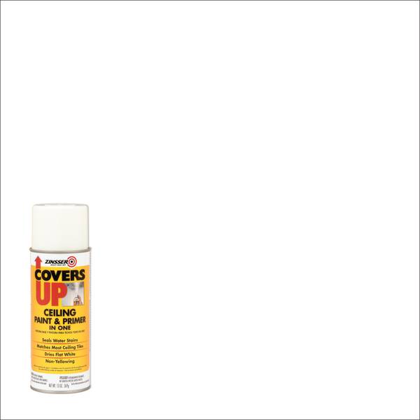 Photo of 13 oz Covers Up White Ceiling Spray Paint & Primer